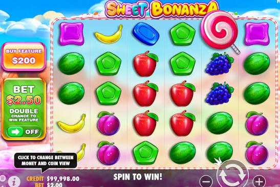 Oplev Spil Sweet Bonanza En Verden af Søde Gevinster